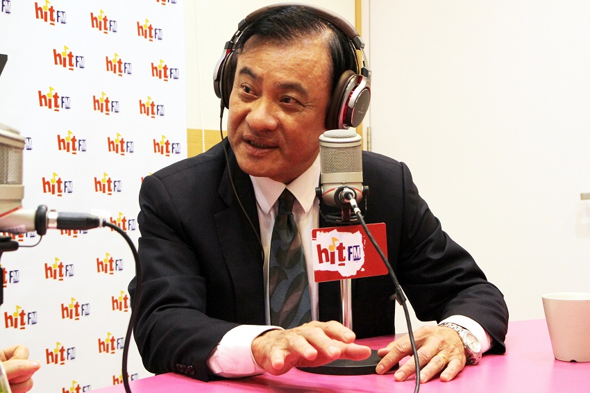 立法院長蘇嘉全29日上午接受《周玉蔻嗆新聞》廣播專訪。 圖：《周玉蔻嗆新聞》提供