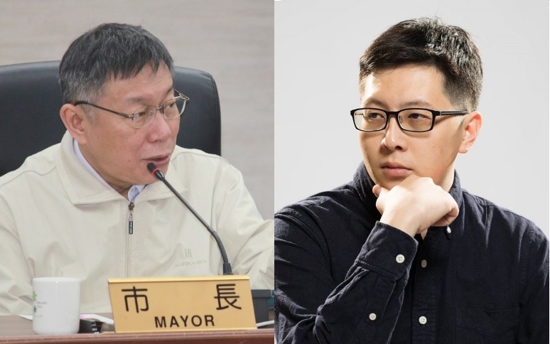 桃園市議員王浩宇近日與台北市長柯文哲展開隔空交火。 圖：新頭殼資料照／擷取自王浩宇臉書