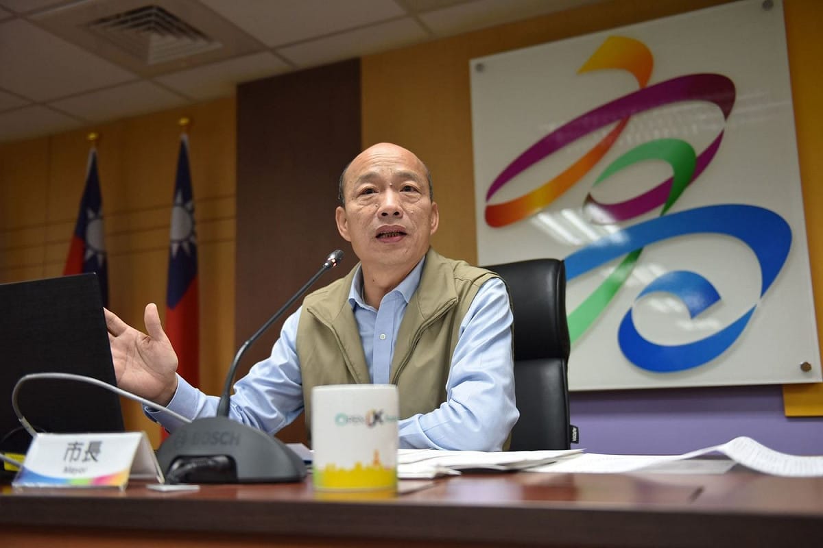 韓國瑜3月4日將主持高雄市政府兩岸小組第一次會議。 圖：高雄市新聞局/提供（資料照片）