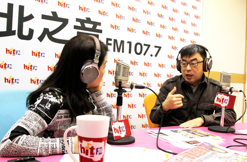 段宜康今天接受周玉蔻專訪。 圖：Hit Fm《周玉蔻嗆新聞》提供