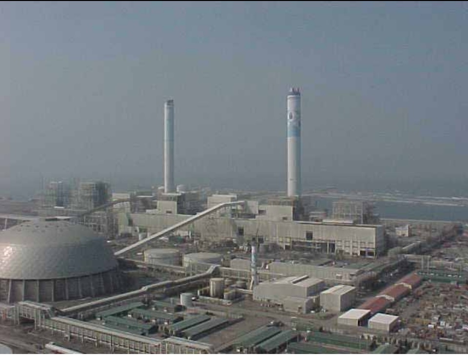 麥寮電廠。 圖：翻攝Google Map