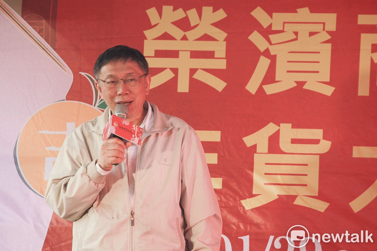 台北市長柯文哲。 圖 : 周煊惠 / 攝