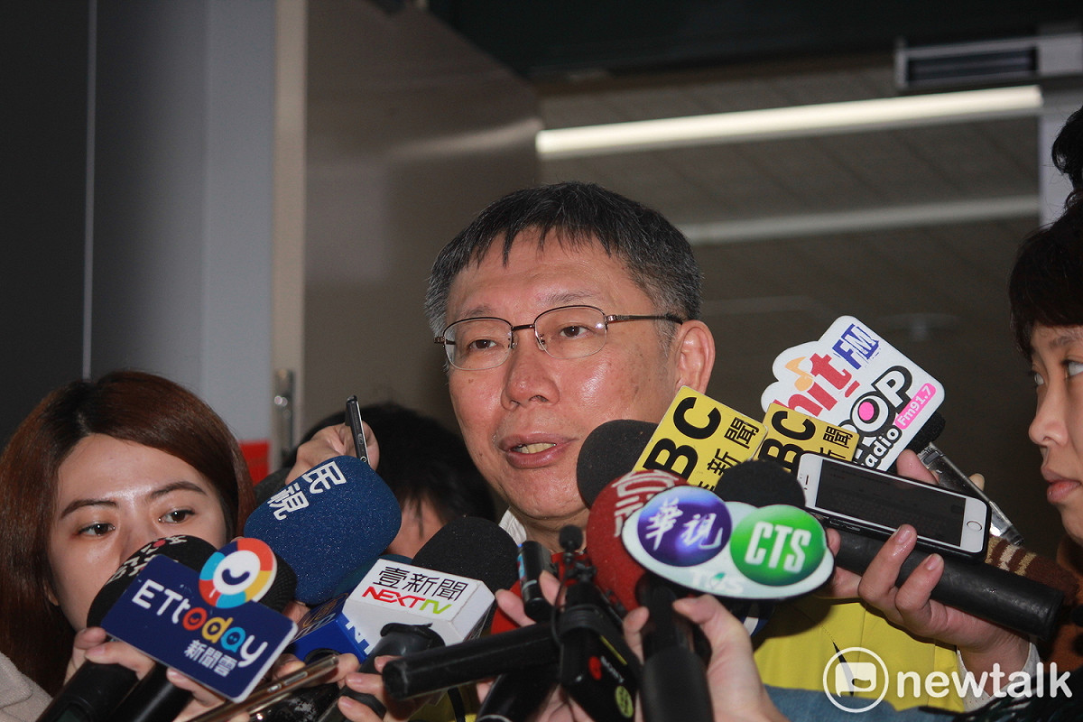台北市長柯文哲。 圖：周煊惠 / 攝