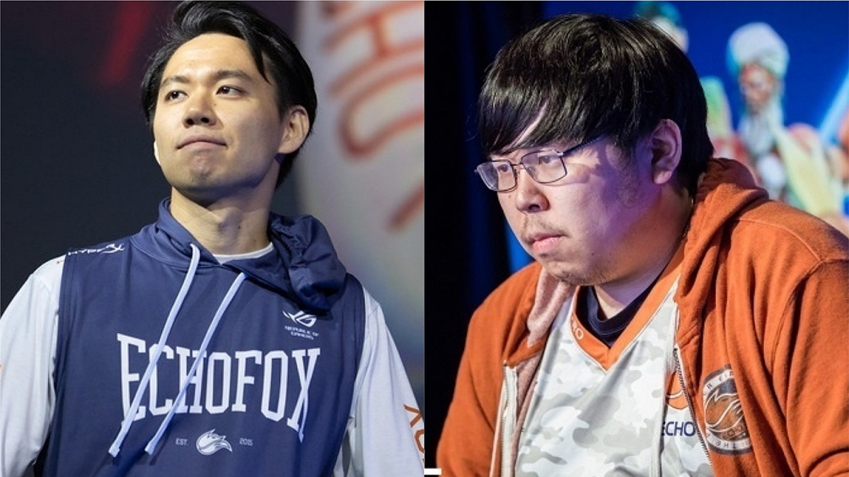 Tokido、Justin Wong雙雙遭到Echo Fox戰隊不續約。 圖：翻攝liquidpedia/新頭殼合成