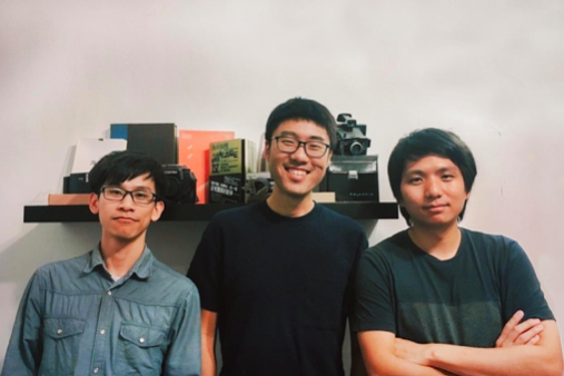 曾是大學同學的他們，離職後齊聚創業，由左至右分別為遊戲熵 3 位共同創辦人林允晨、吳少辰、陳昱任。
 圖：創夢實驗室/提供
