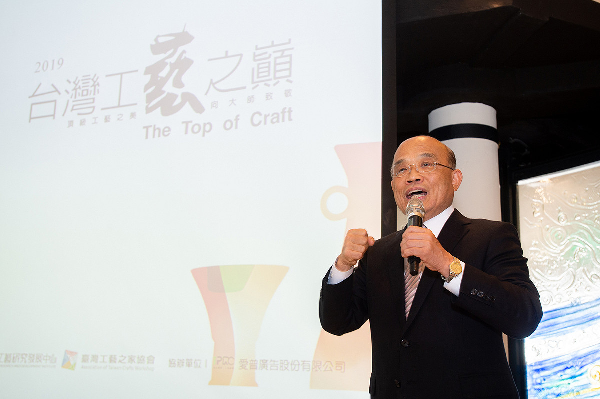 行政院長蘇貞昌表示，核廢料實在沒有縣市可以承擔，所以才堅持不重啟、不研議核電廠政策。 圖：行政院提供
