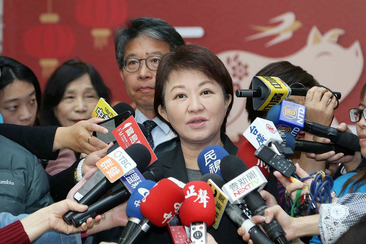 盧秀燕說，她認為總統大選候選人倒不見得要從有意願的人去尋找，能選贏比較重要。 圖 : 台中市政府/提供