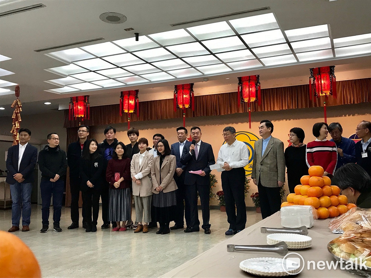 台北市議會新春大團拜。 圖 : 周煊惠 / 攝