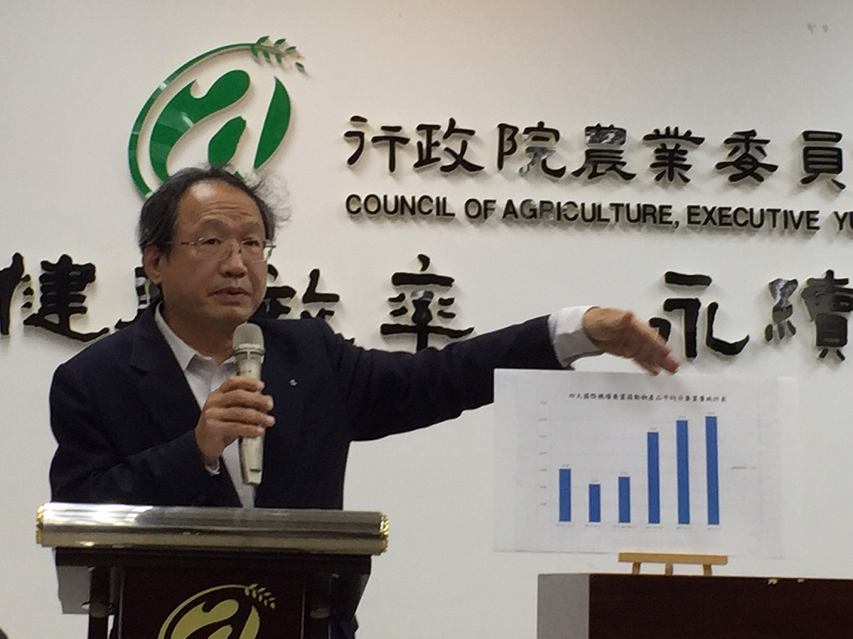 農委會副主委黃金城 圖：閻芝霖/攝