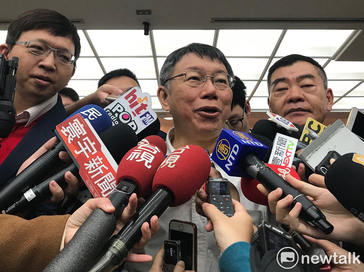 台北市長柯文哲。 圖 : 新頭殼資料照
