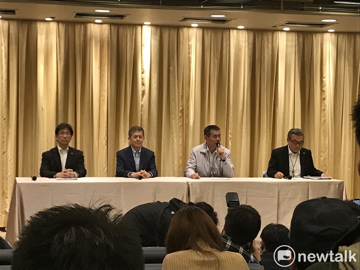 華航資方代表。 圖：周煊惠 / 攝