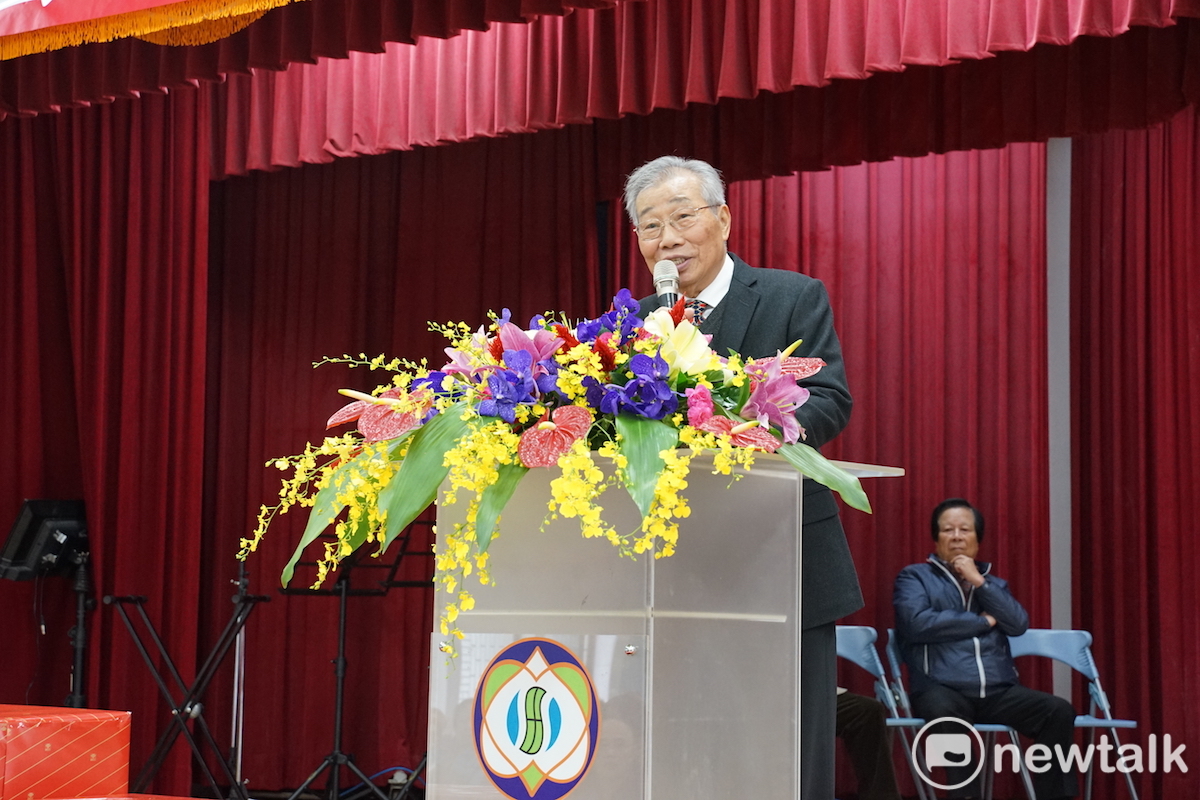 桃園農田水利會長黃金春批評蔡政府「失去農友就失去政權！」。 圖：林昀真/攝（資料照片）