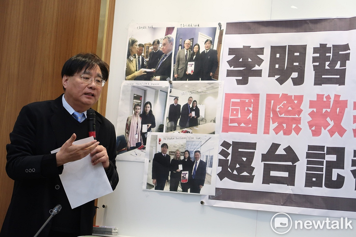 台灣關懷中國人權協會理事長楊憲宏。 圖：林朝億/攝