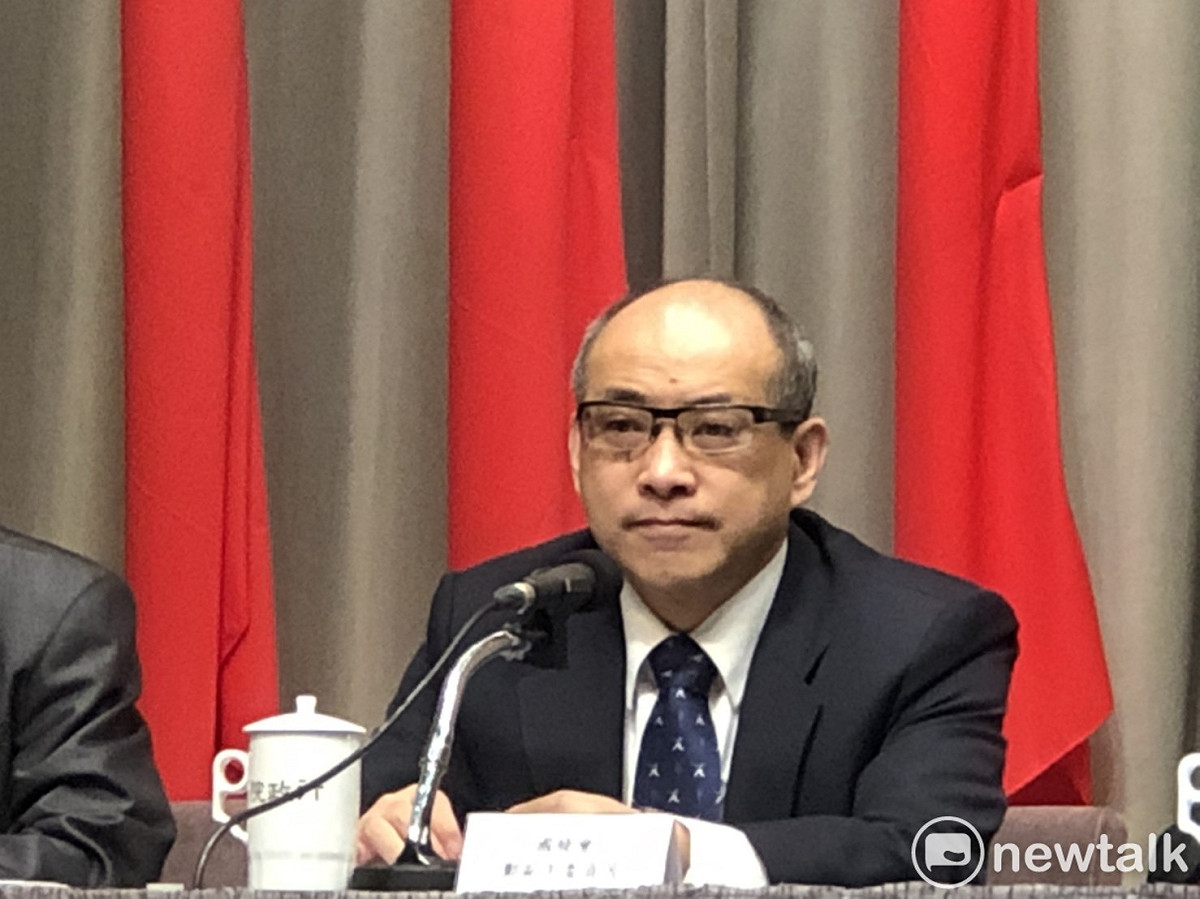 國發會副主委鄭貞茂今（14）天出席行政院會後記者會。 圖：謝莉慧/攝