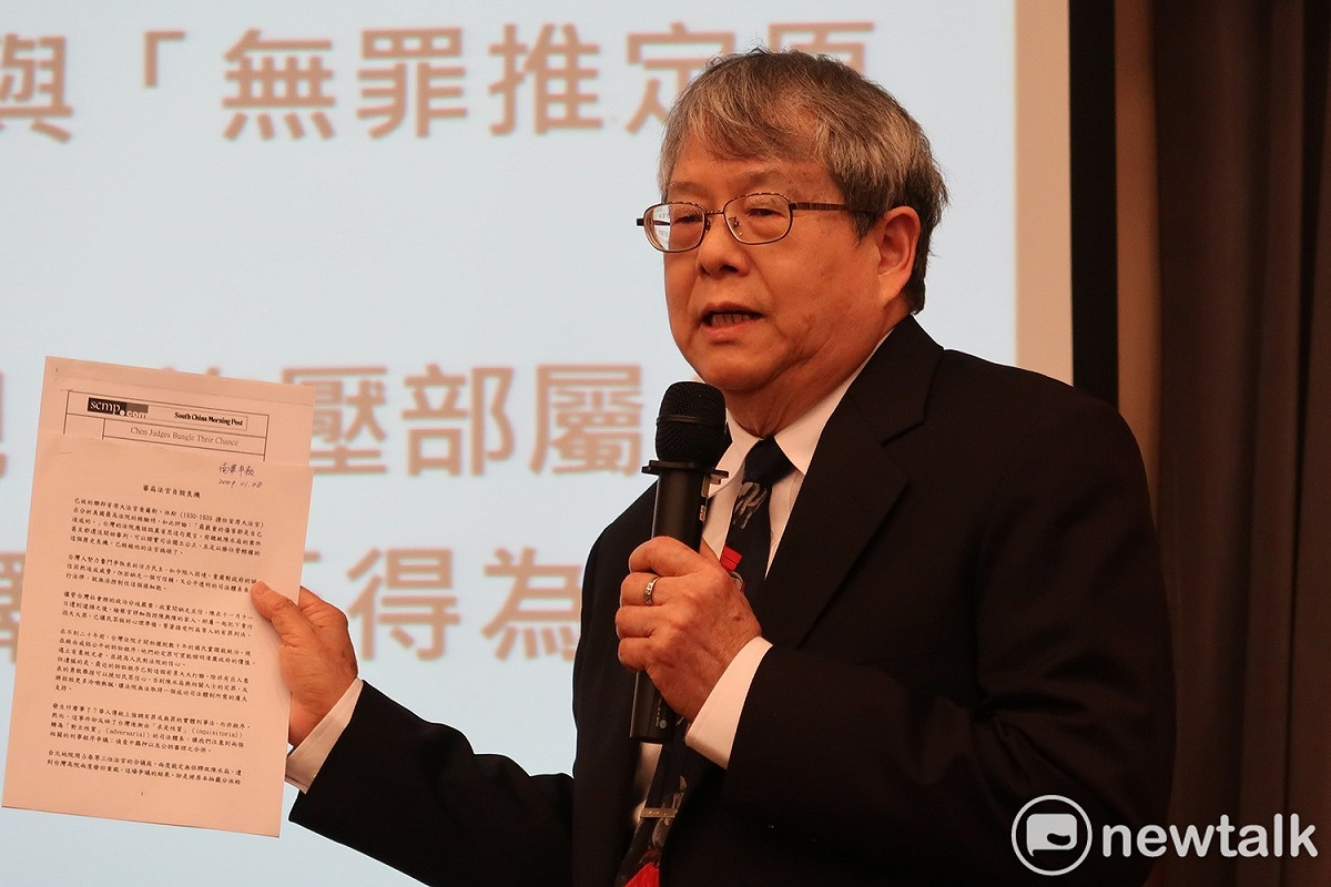 監察委員陳師孟。 圖：林朝億/攝
