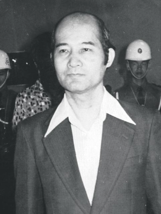 施明德在臉書PO出高俊明1980年因藏匿施明德案受審照片敬悼。 圖：截自施明德臉書