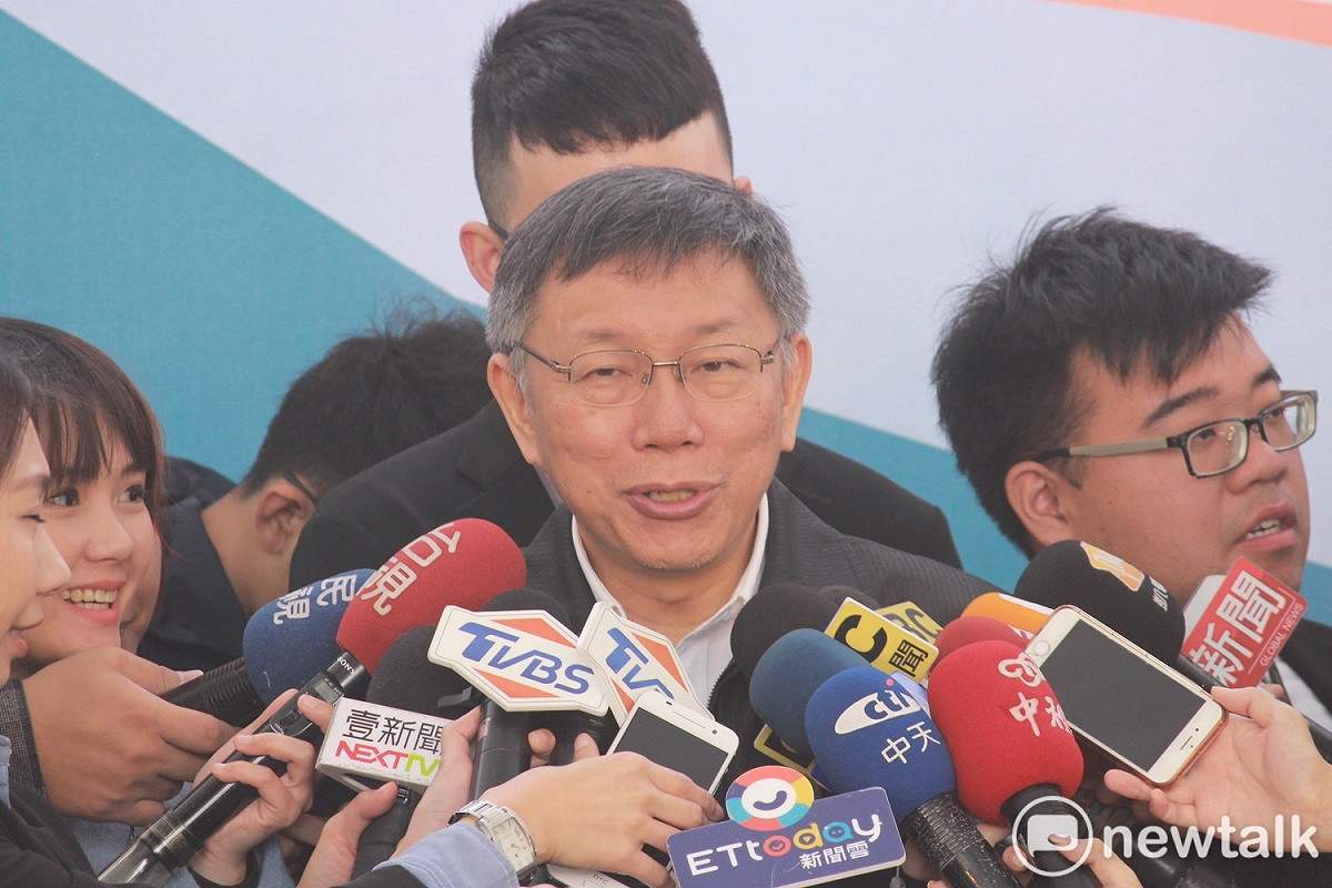 台北市長柯文哲。 圖：周煊惠 / 攝