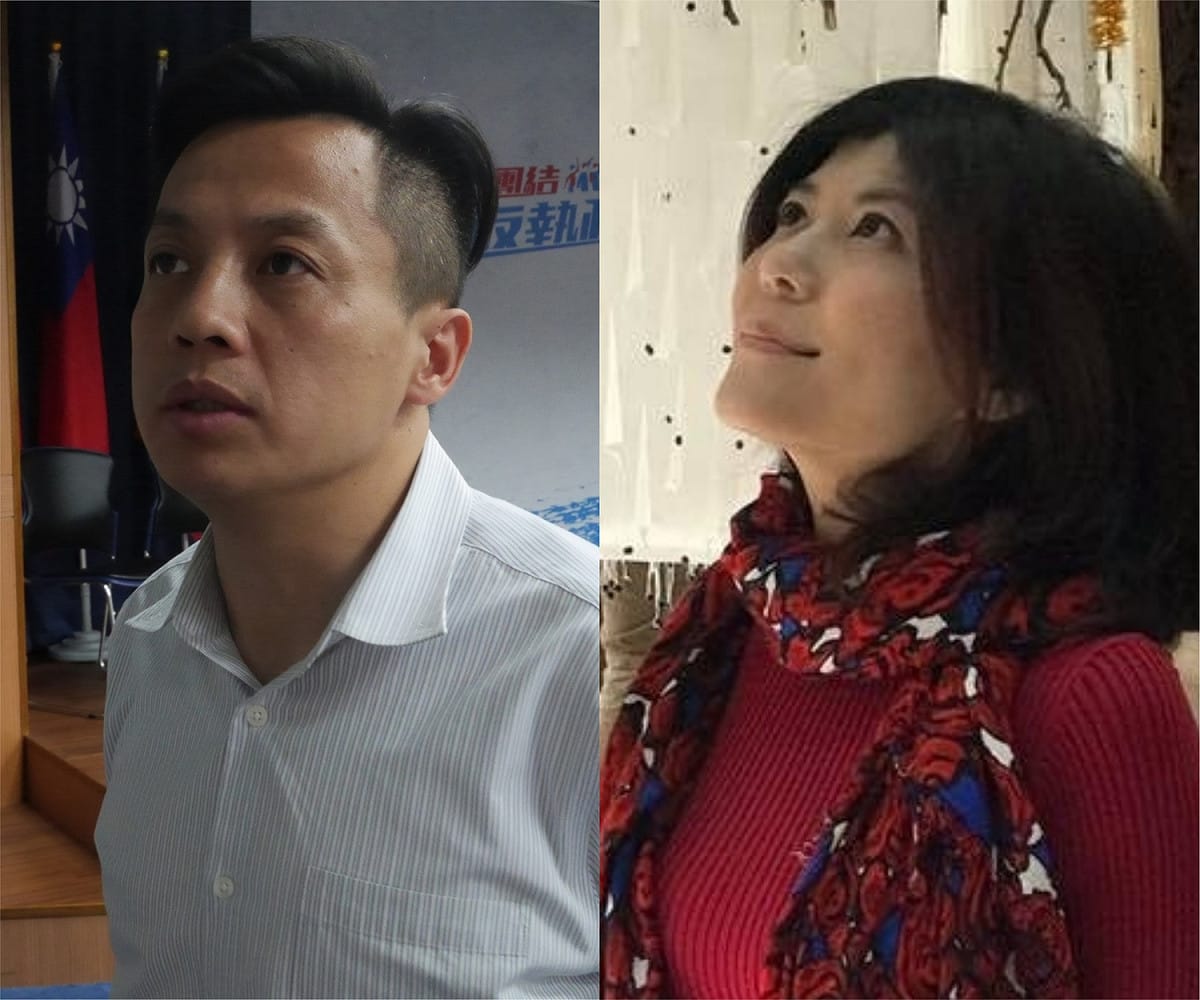 針對國民黨台北市議員李明賢的不實指控，現任華旅董座謝欣霓怒嗆法院見，將對李提出告訴。 圖：新頭殼資料照／翻攝自謝欣霓臉書（合成圖）