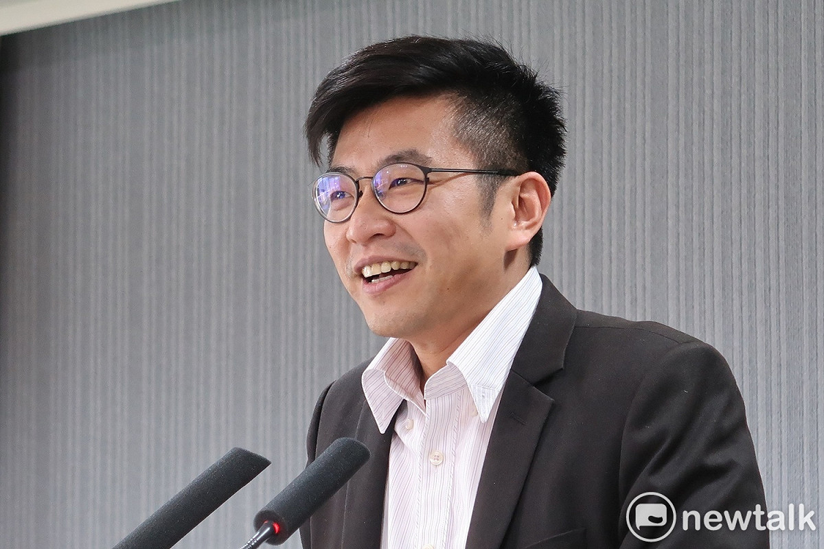 民進黨發言人周江杰。 圖：林朝億/攝