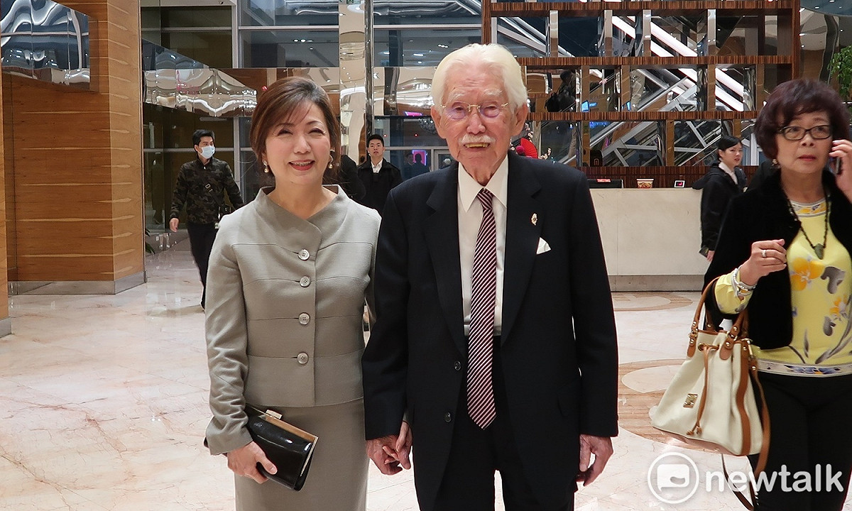 前總統府資政辜寬敏。 圖：林朝億/攝