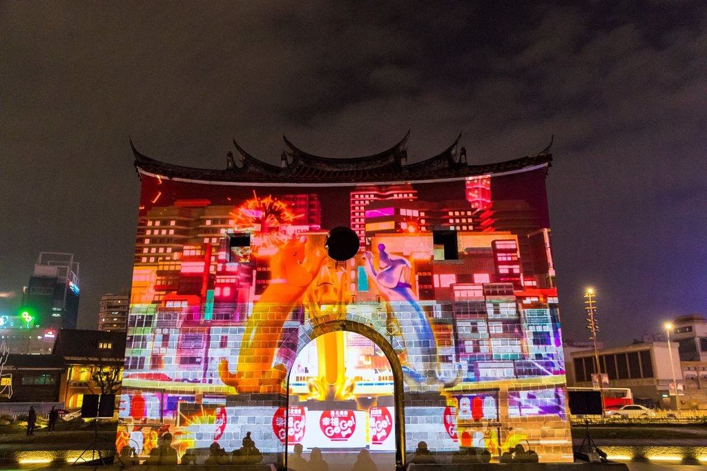2019台北燈節以台北西區舊城做為主要舉辦場地。  圖：台北市觀傳局/提供 (資料照片)