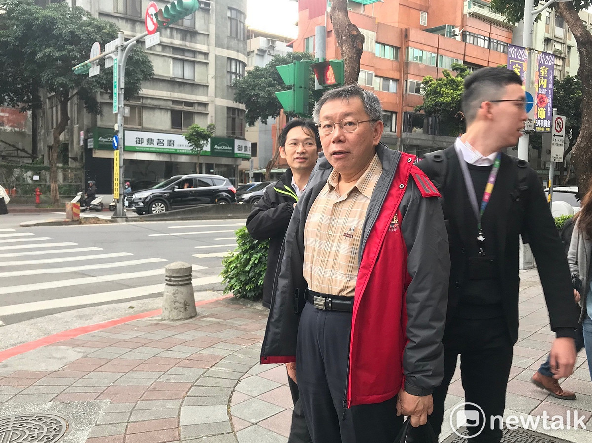 台北市長柯文哲。 圖：周煊惠 / 攝