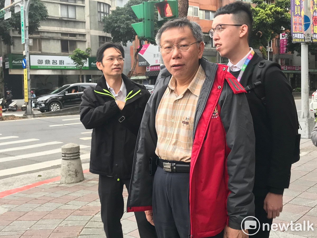 台北市長柯文哲。 圖：周煊惠 / 攝（資料照片）