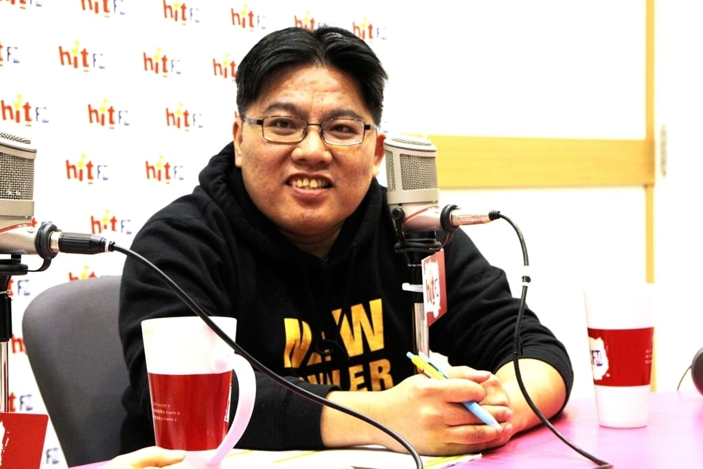 提名黃國昌任下屆不分區立委，邱顯智說，並未與黃國昌談及此事。 圖：Hit Fm《周玉蔻嗆新聞》製作單位提供