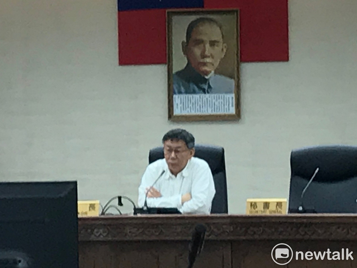 台北市長柯文哲。 圖：周煊惠 / 攝