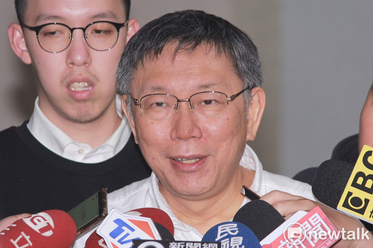 台北市長柯文哲。 圖：周煊惠 / 攝