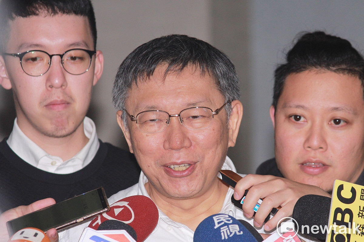 台北市長柯文哲。 圖：周煊惠 / 攝(資料照片)