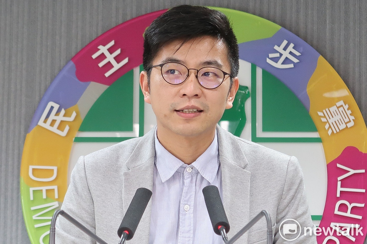 民進黨發言人周江杰。 圖：林朝億/攝（資料照片）