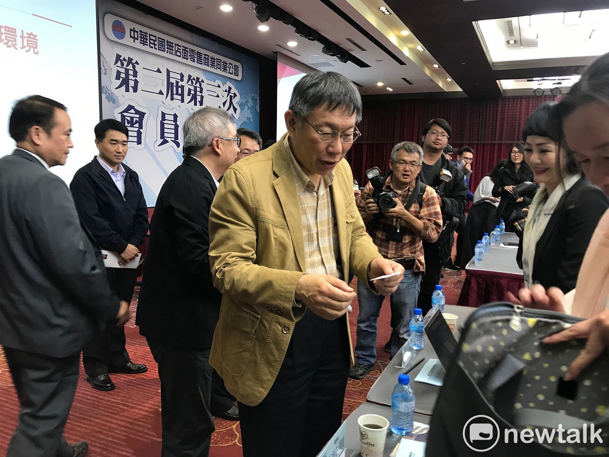 台北市長柯文哲。 圖：周煊惠 / 攝