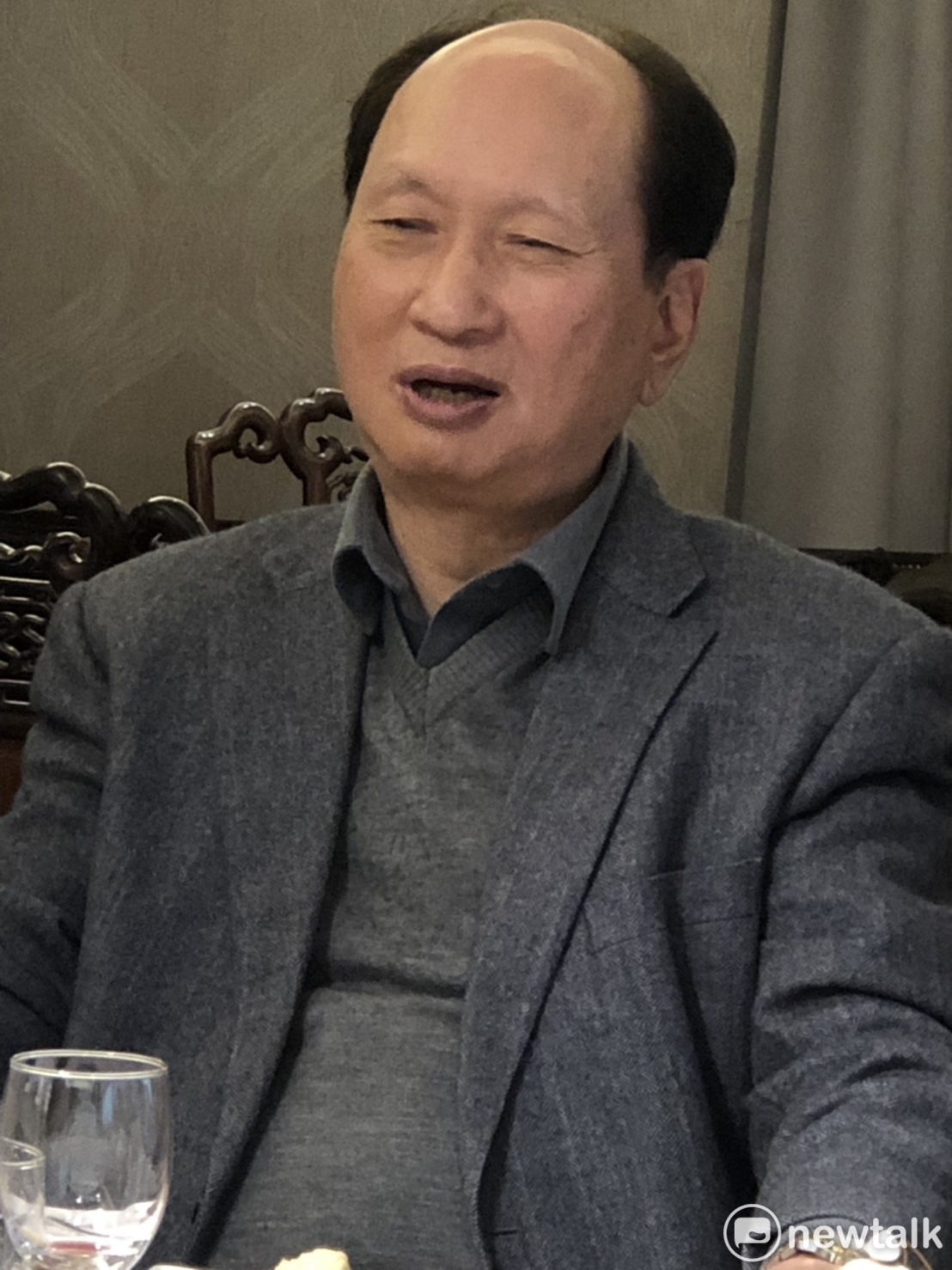 行政院政務委員兼工程會主委吳澤成。 圖：謝莉慧/攝