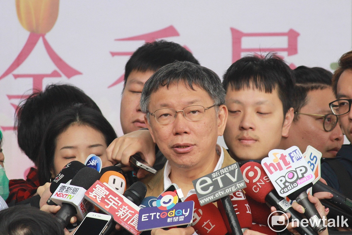 台北市長柯文哲。 圖：周煊惠 / 攝