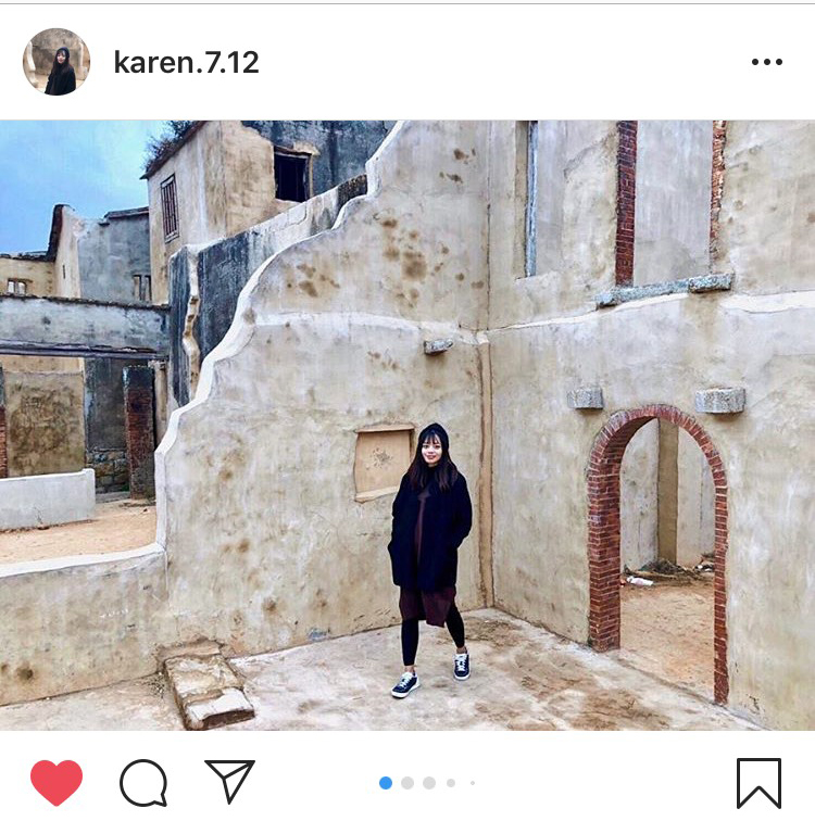 「沙美老街特色建築」讓人有種秒到異國的感覺。 圖：翻攝自instagram karen.7.12／開放權限