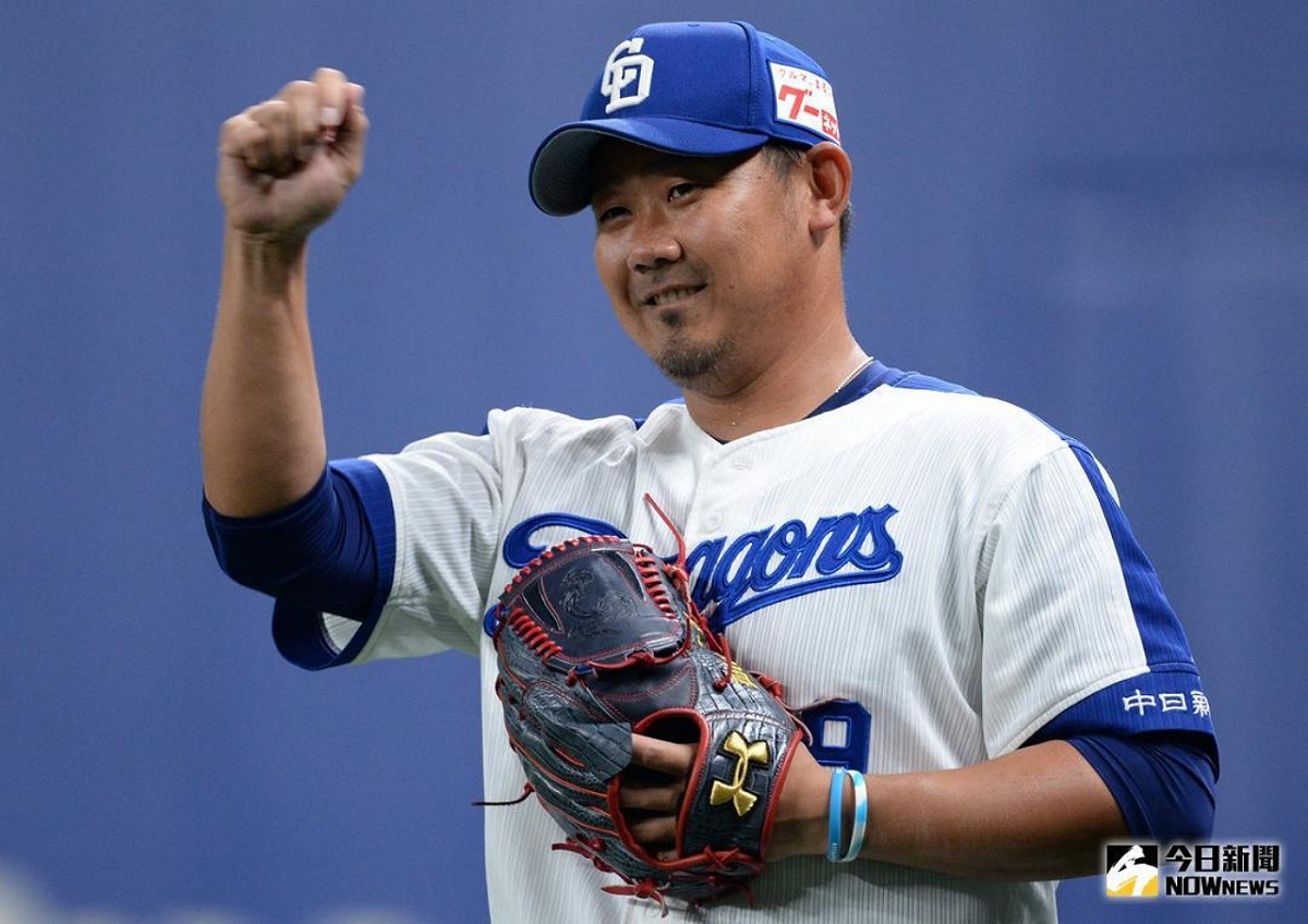 松坂大輔。 圖／取自中日龍隊官網
