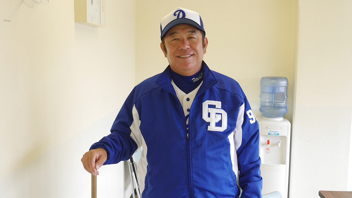 前統一獅隊、現中日龍隊巡迴教練立石充男。 圖／吳政紘攝