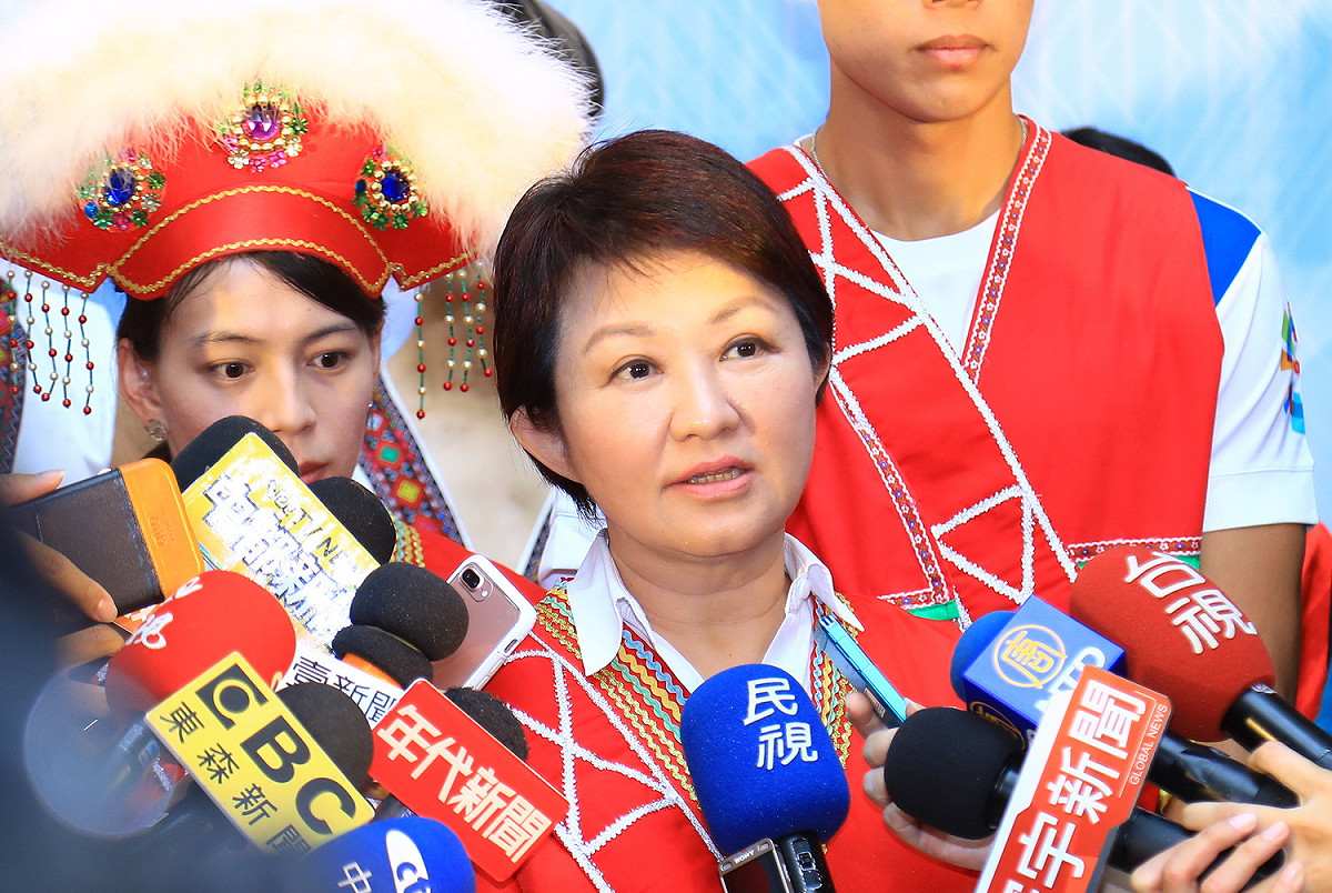 台中市長盧秀燕今（22）日受訪問指出，「希望兩岸和平、不要有衝突，不希望兩岸隔絕」。 圖：台中市政府/提供