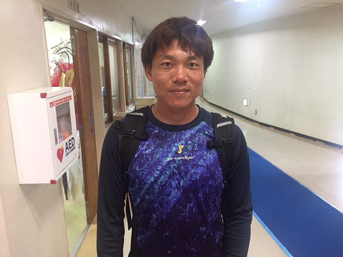 大島洋平。 圖／吳政紘攝