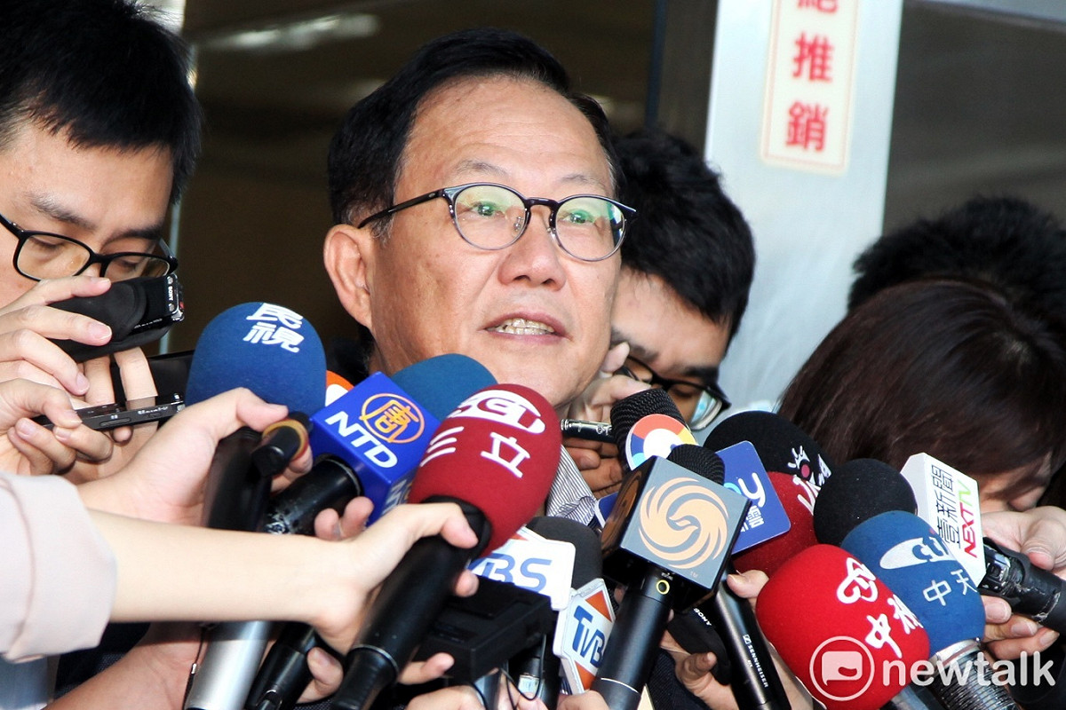 台北市長選舉無效訴訟，丁守中委任律師王寶蒞聲請函詢全台北市1563個投開票所選務人員的Line群組對話紀錄。資料照片。 圖：張良一／攝（資料照片）