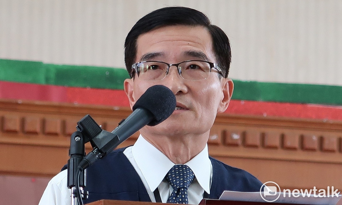 海巡署偵防署分署長張忠龍。 圖：林朝億/攝