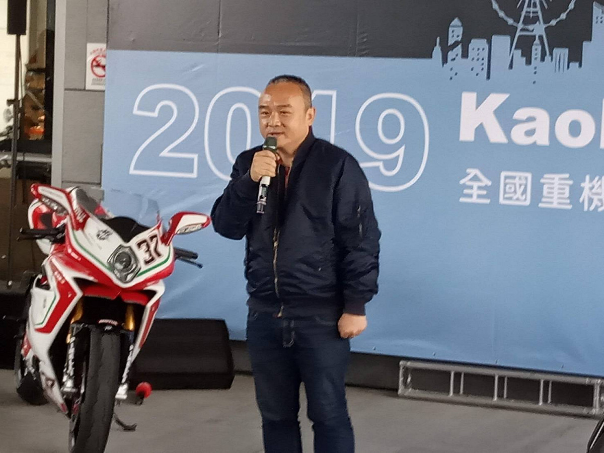 潘恆旭傾向高雄辦街道賽車吸引觀光客。 圖：孫家銘／攝