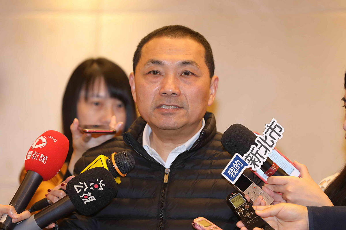 新北市長侯友宜今天表示，新北今年一定會到國外招商，目前正在協調聯繫，「實質效果帶回來才是最重要的」。 圖：王峻昌/攝