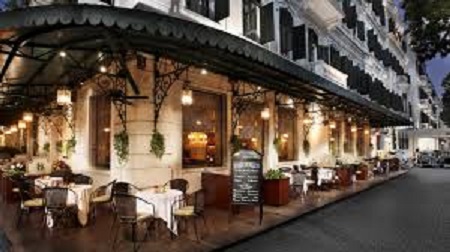 河內索菲特傳奇大都會酒店咖啡座。 圖 : 翻攝自sofitel-accorhotels.com