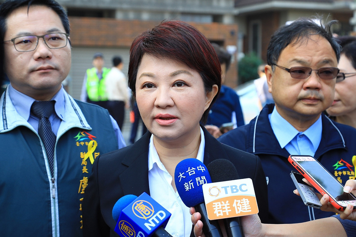 盧秀燕建議農委會主委陳吉仲下午可以去接機，化解與韓國瑜的怒氣。 圖：台中市政府/提供