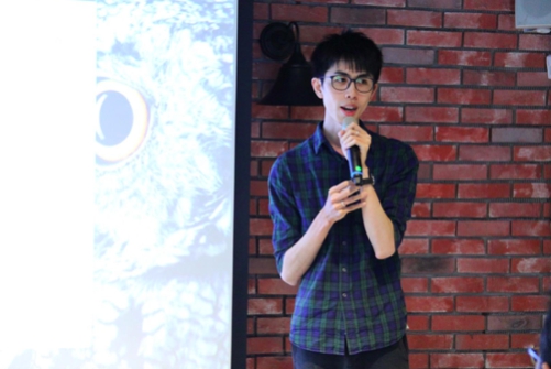 第三梯次結束後，林宏嘉笑稱自己心理狀態已比過去更堅強。 圖：創夢實驗室/提供