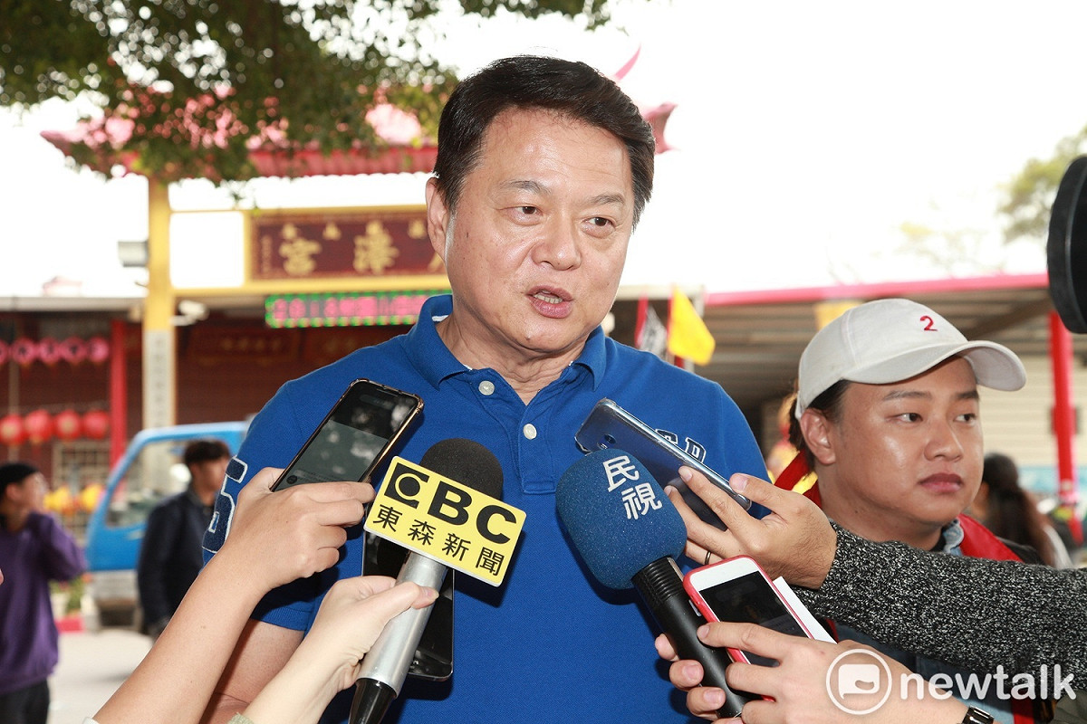 周錫瑋說選舉要贏就是要推最強的，兩階段就是這樣的原則，他也希望大家把心胸打開，有自信一點去努力。幫人民推出最強棒的總統候選人。 圖：林昀真/攝