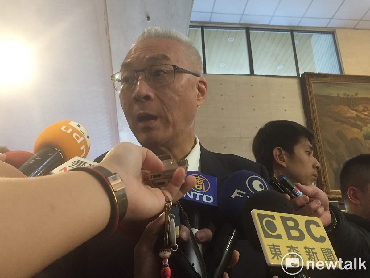 國民黨主席吳敦義。 圖：趙婉淳／攝（資料照片）