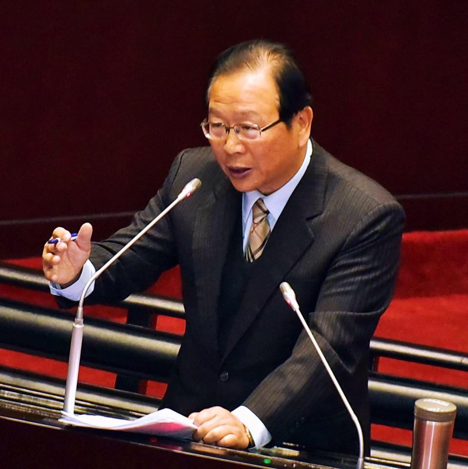 立委林德福踢爆台農發虧損多年。 圖：取自林德福臉書